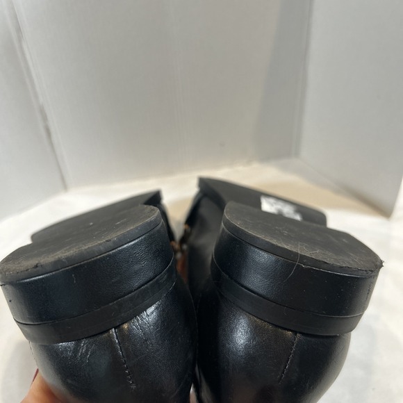 Women's Vionic Mizelle Chain Orthotic Loafer Black Leather Size 10 - Picture 7 of 8